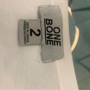 ONE Bone brand crew neck tee-NEW